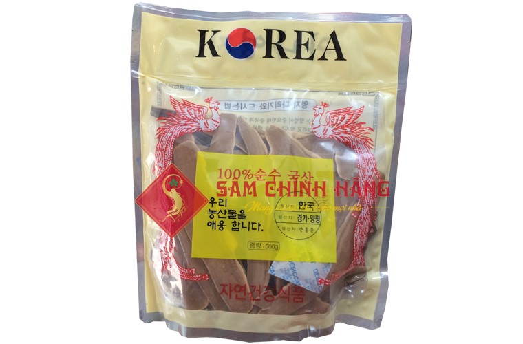 Nấm Linh Chi Đỏ Hàn Quốc Thái Lát Gói 1kg